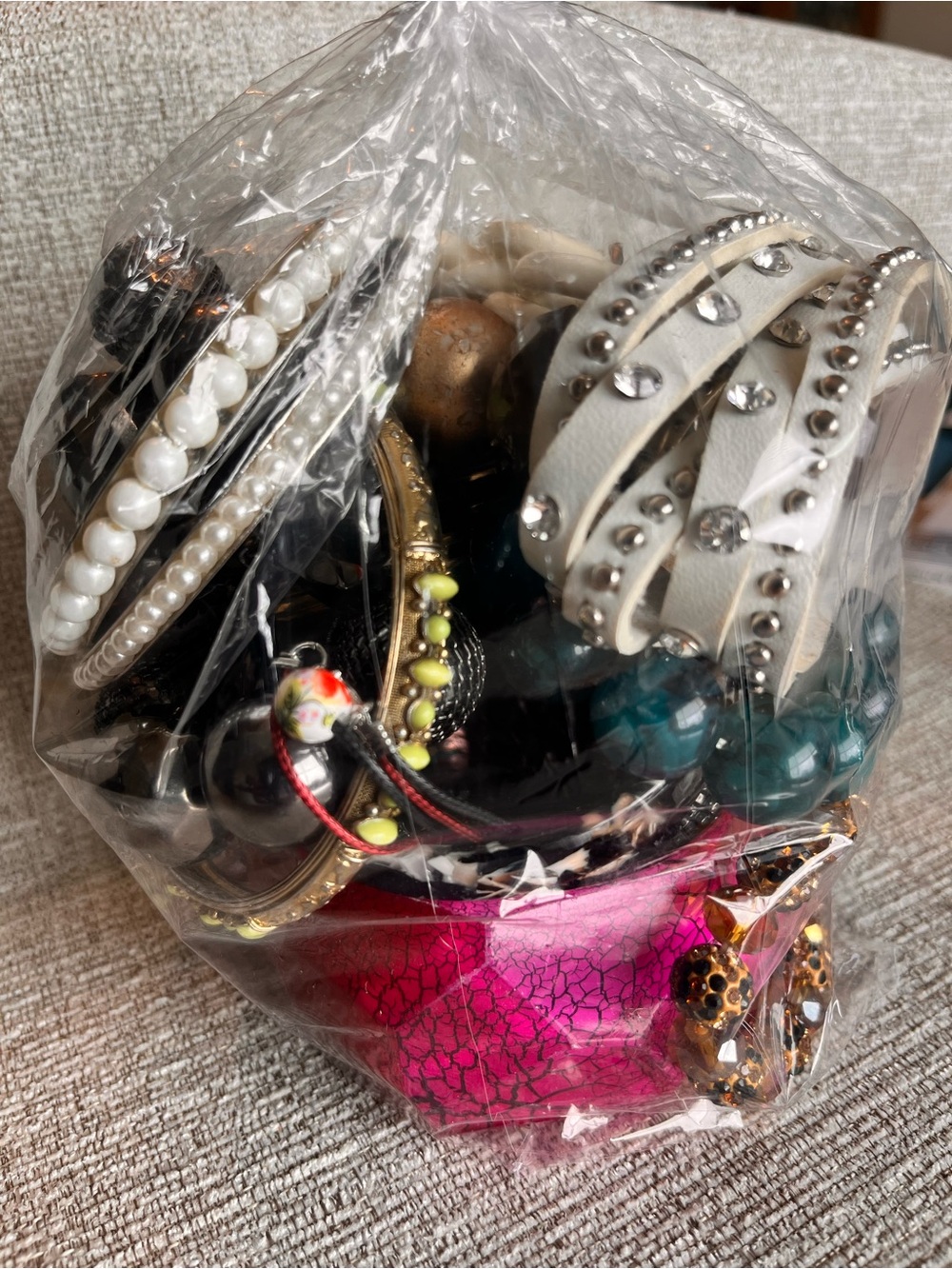 Mixed Women’s Bracelets Stack - Multi-Color Fashion Jewelry - Picture 7 of 7
